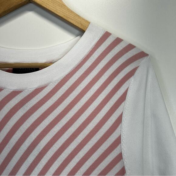 Carlisle Asymmetrical Striped Knit top multicolor - L - Picture 3 of 11